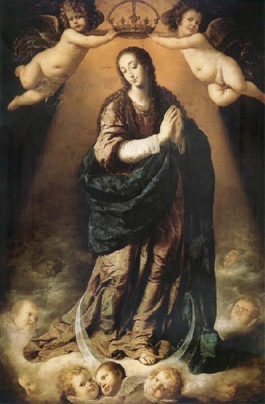 PEREDA, Antonio de The Immaculate one Concepcion Toward the middle of the 17th century oil painting image